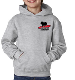 SurferDog Grey Hoodie