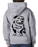 SurferDog Grey Hoodie