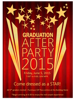 5th Grade Graduation Party